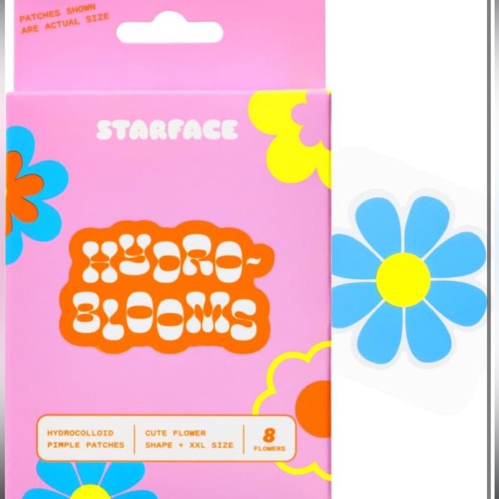 NIB Starface Hydro-Blooms, 100% Hydrocolloid Pimple Patches